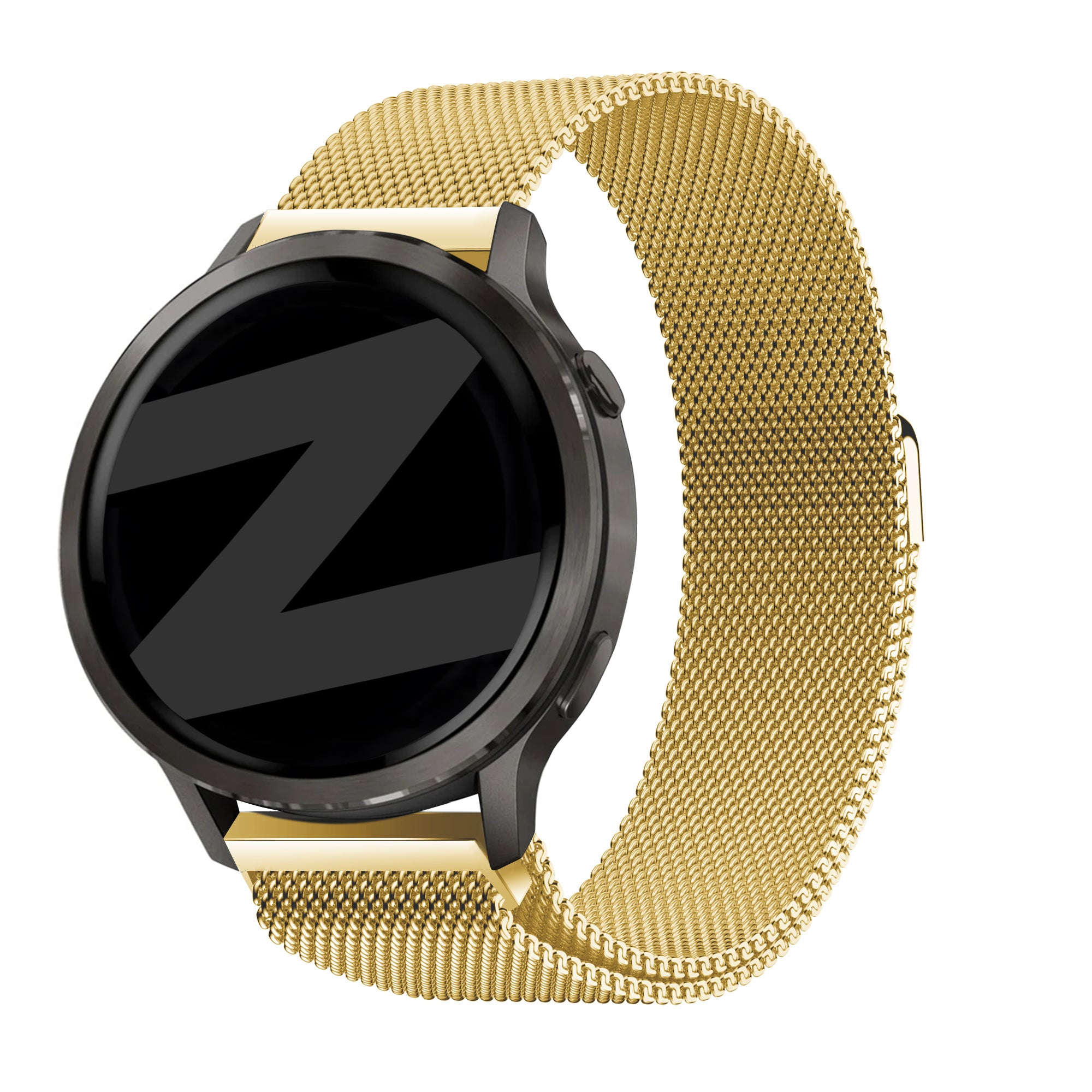Bandz Garmin Vivoactive 4s Milanese loop band (goud)