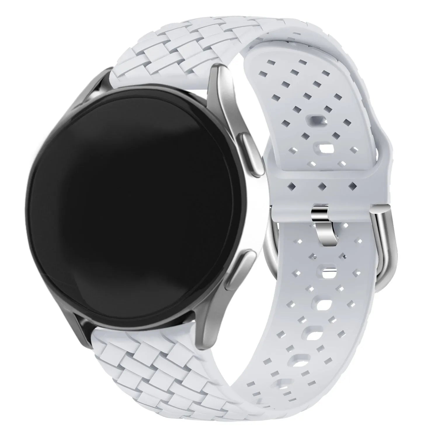 Amazfit GTR Mini gevlochten siliconen bandje (grijs)