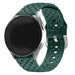 Samsung Galaxy Watch 4 44mm Woven Silicone Strap (Dark Green)