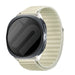 Samsung Galaxy Watch 9 - 40mm wave nylon bandje (sterrenlicht)