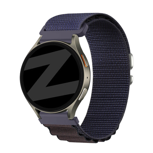 Bandz Huawei Watch 3 (Pro) Alpine nylon band (indigo)