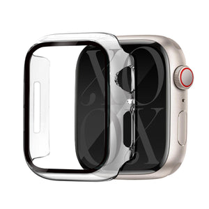 xoxo Wildhearts Apple Watch case -  transparant