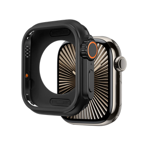 Bandz Apple Watch metalen hoesje (zwart)