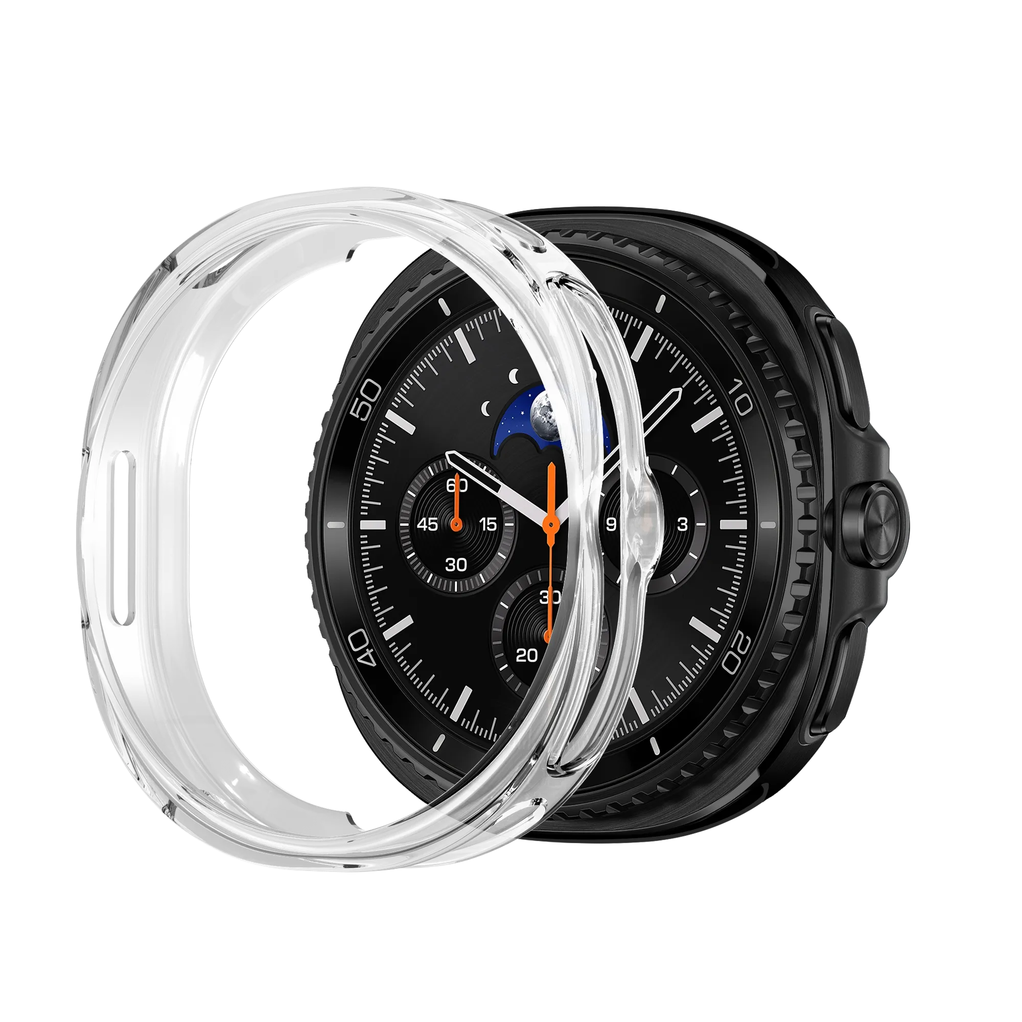 Bandz Samsung Galaxy Watch 8 Classic TPU hoesje (transparant)