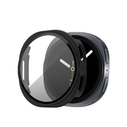 Bandz Samsung Galaxy Watch 8 - 40mm PC Cover with Glass (Black)