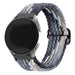 Samsung Galaxy Watch 6 - 40mm verstelbaar geweven bandje (zwart/wit)