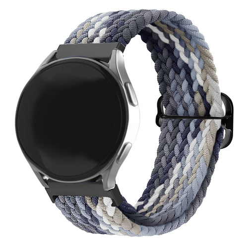 Withings Steel HR - 40mm verstelbaar geweven bandje (zwart/wit)