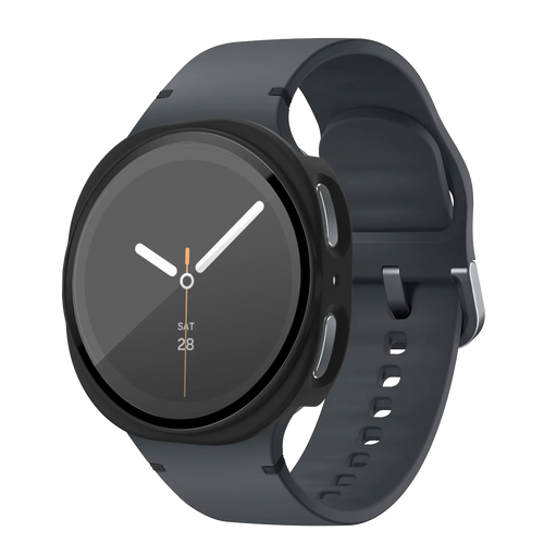 Bandz Samsung Galaxy Watch 8 - 40mm PC Cover with Glass (Black)