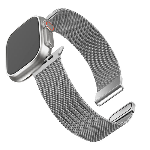 BALR Apple Watch Milanese band (zilver)