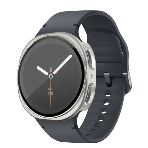 Bandz Samsung Galaxy Watch 8 - 40mm PC hoesje met glas (sterrenlicht)