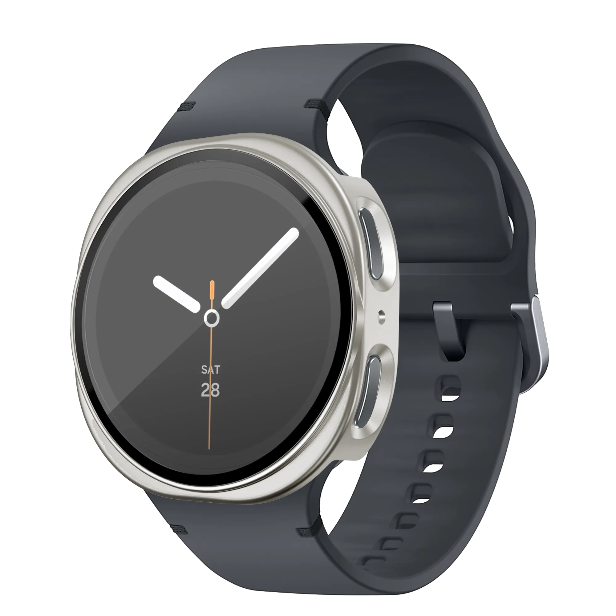 Bandz Samsung Galaxy Watch 8 - 40mm PC hoesje met glas (sterrenlicht)