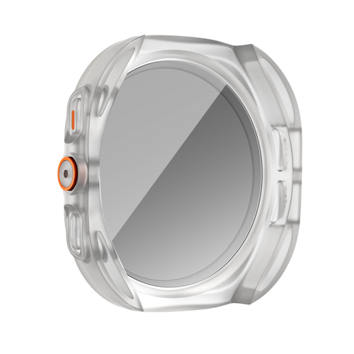 Bandz Samsung Galaxy Watch 7 - 44mm square PC hoesje met glas (frost)