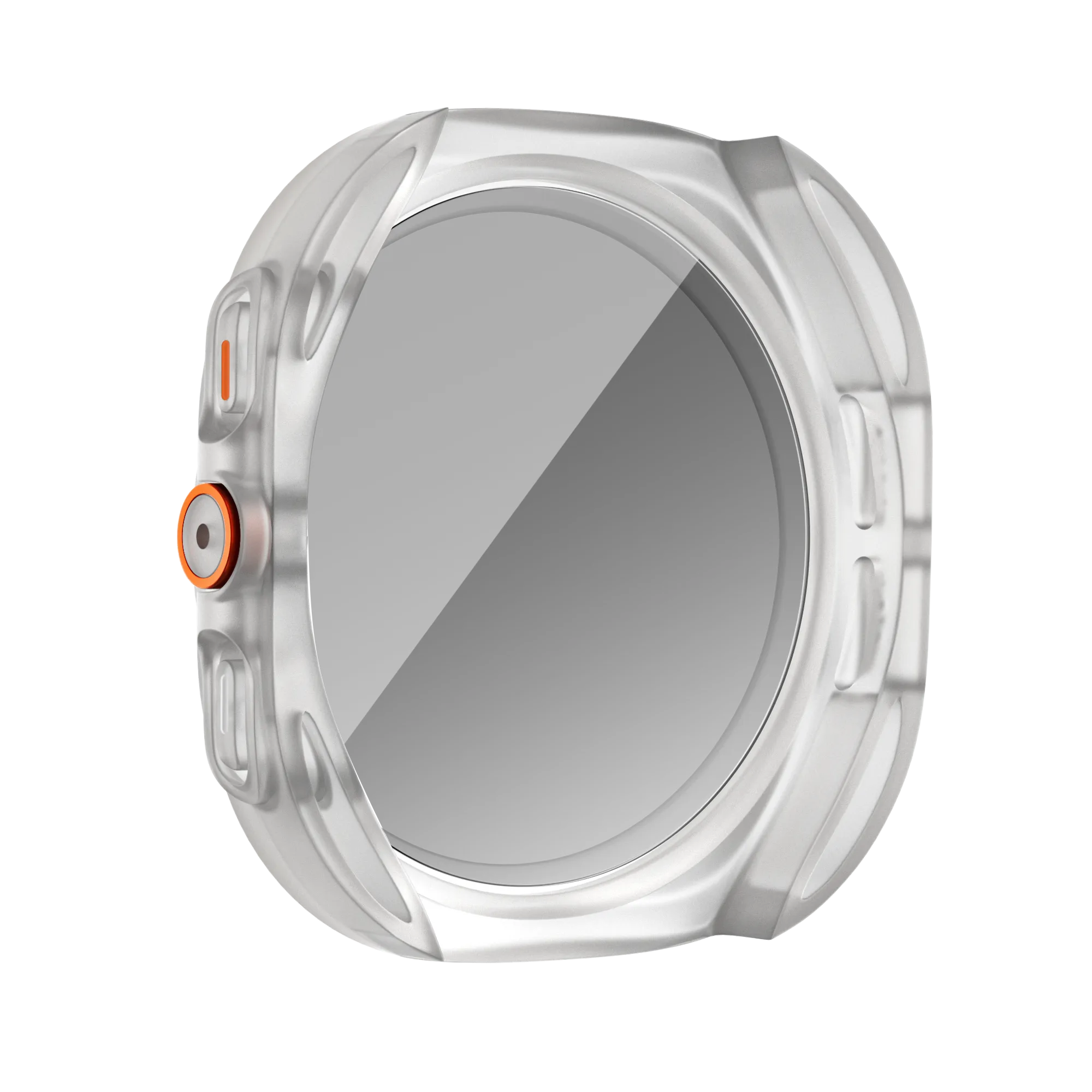 Bandz Samsung Galaxy Watch 7 - 44mm square PC hoesje met glas (frost)