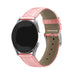 Samsung Galaxy Watch 7 - 40mm leather crocodile grain bandje (zand roze)
