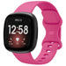 Fitbit Sense 2 siliconen classic bandje (knalroze)