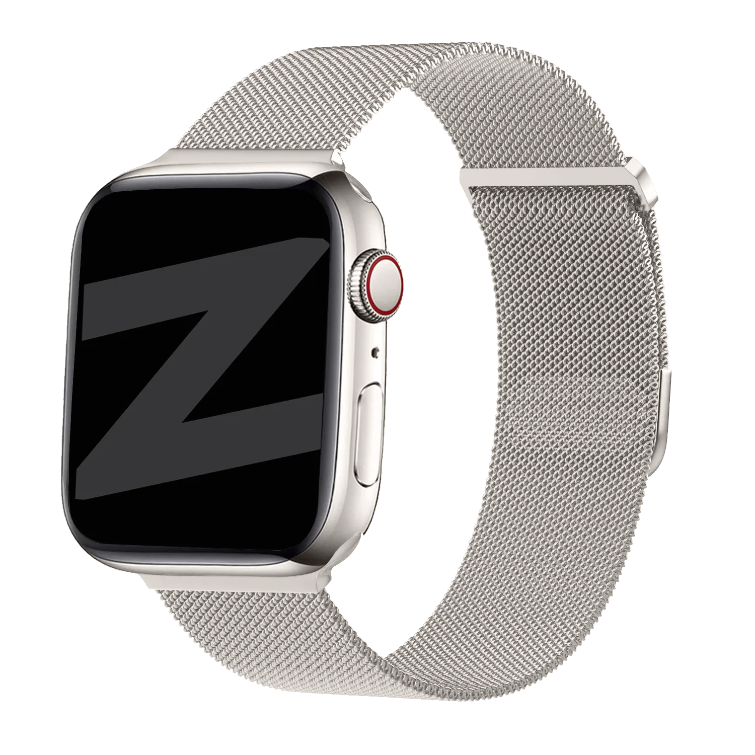 Bandz Apple Watch Milanese loop band (sterrenlicht)