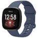 Fitbit Sense siliconen classic bandje (donkerblauw)