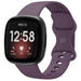 Fitbit Sense 2 siliconen classic bandje (donkerpaars)