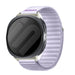  Samsung Galaxy Watch 8 - 44mm wave nylon bandje (lichtpaars)