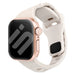 Apple Watch tilted sport band (sterrenlicht)