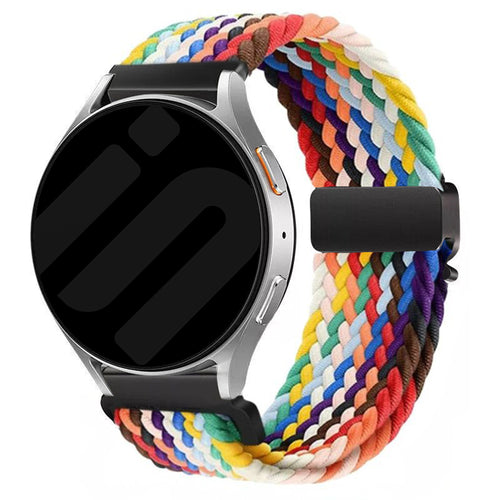 Huawei Watch GT 5 - 41mm Braided Strap with P-buckle (Rainbow)