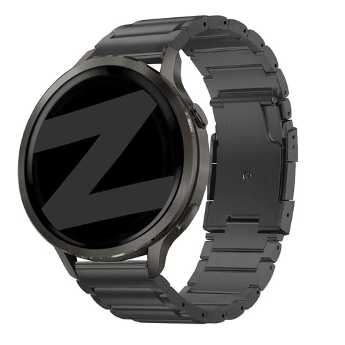 venu 2s titanium link band black