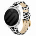 Samsung Galaxy Watch 8 - 44mm leren bandje (Leopard)