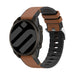 Garmin Forerunner 970 Leather Hybrid Strap (Brown)