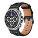 Samsung Galaxy Watch 8 Classic Solid Leather Strap (Black)