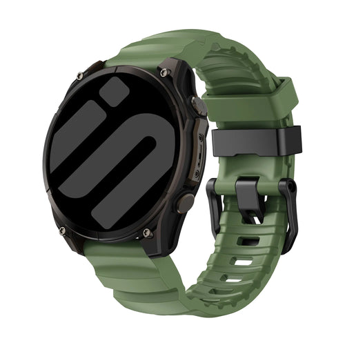 Garmin Forerunner 945 trail siliconen band (donkergroen)