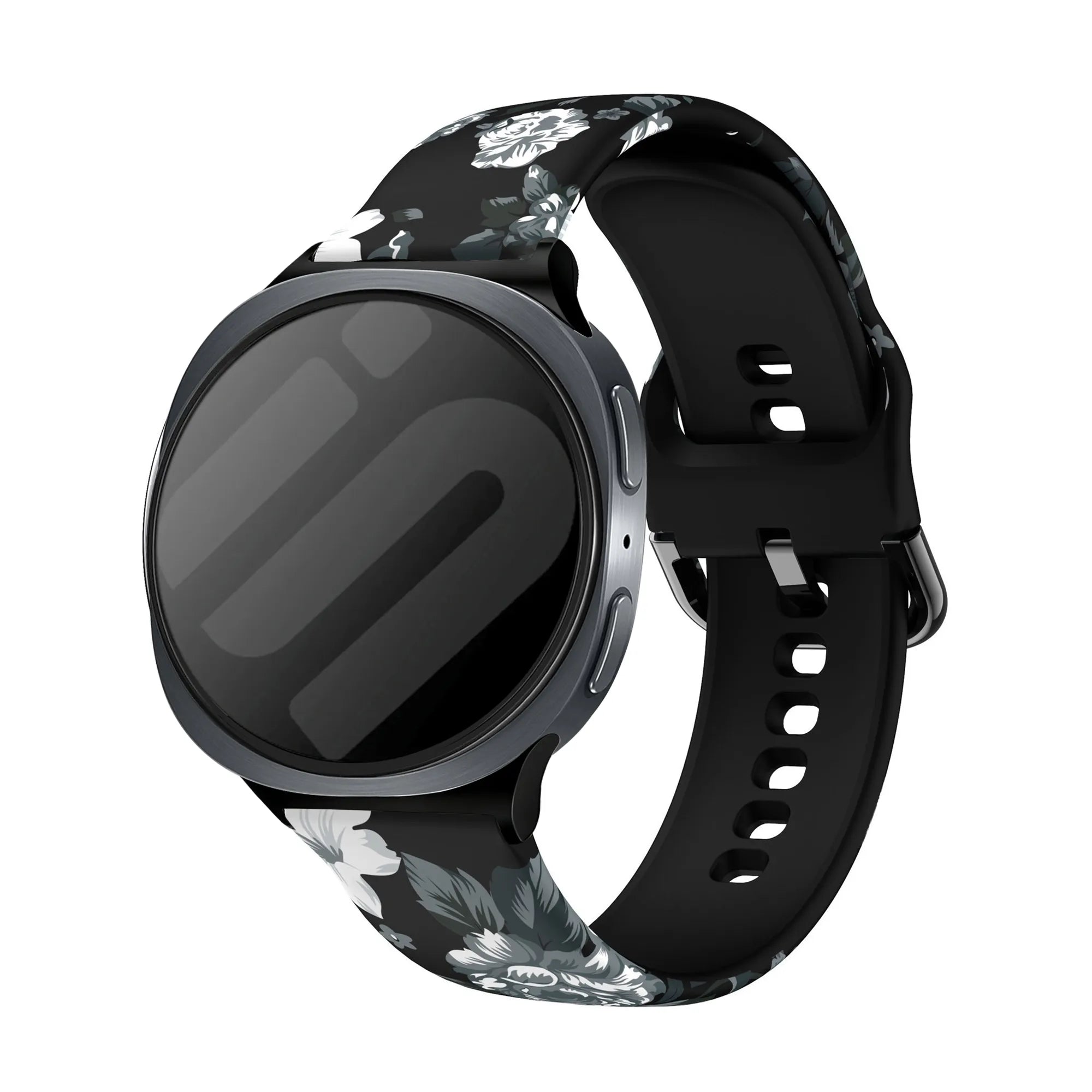 Samsung Galaxy Watch 8 - 44mm Grey Flower bandje