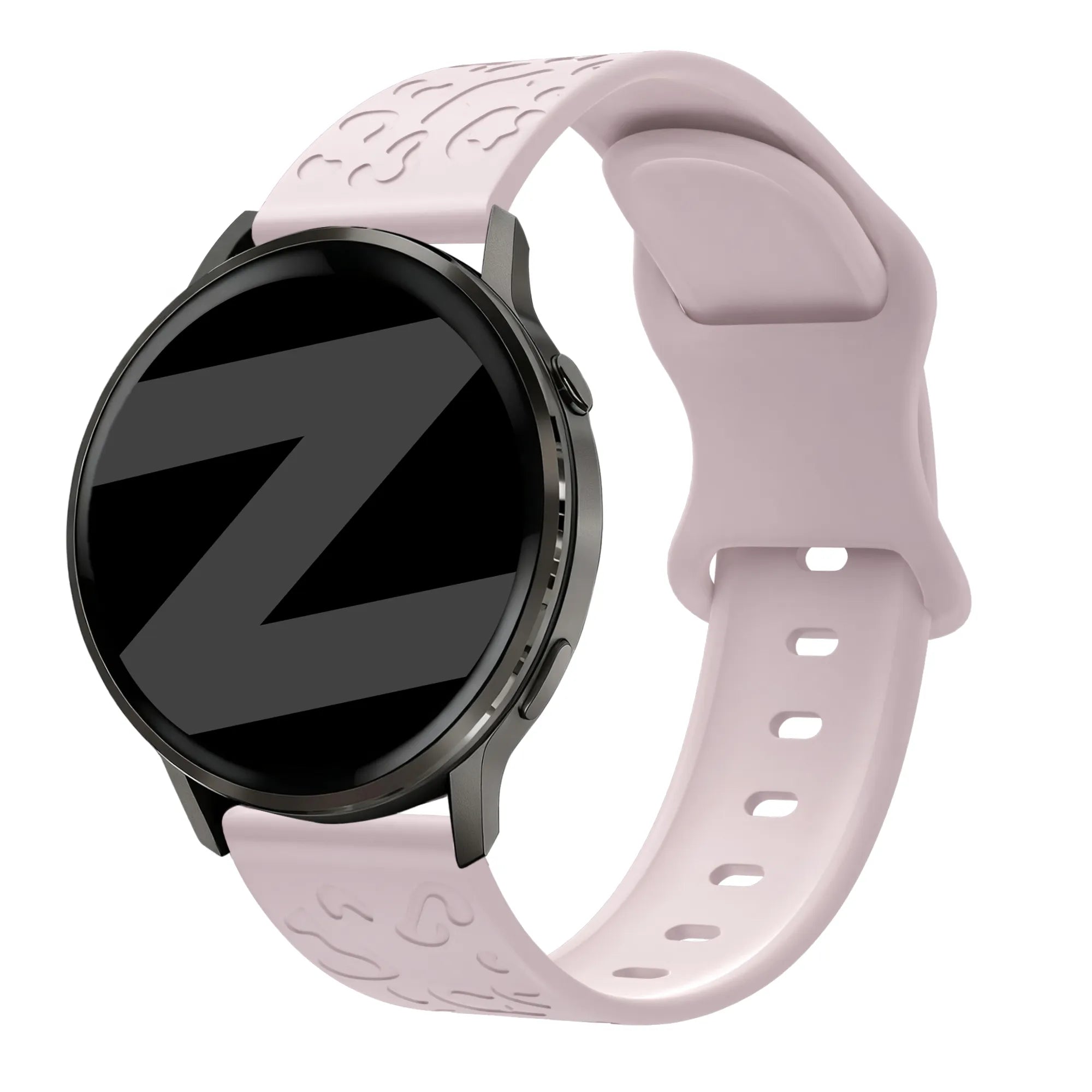 Bandz Garmin Approach J1 siliconen band 'Leopard' (roze)