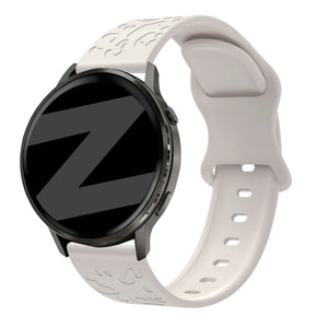 Bandz Garmin Venu Silicone Strap 'Leopard' (Starlight)