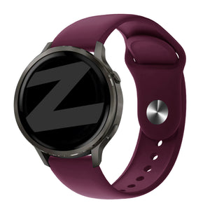Bandz Garmin Forerunner 255s sport band 'Deluxe' (wijnrood)