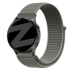 Bandz Garmin Vivomove HR Nylon Loop Strap (Grey-Green)