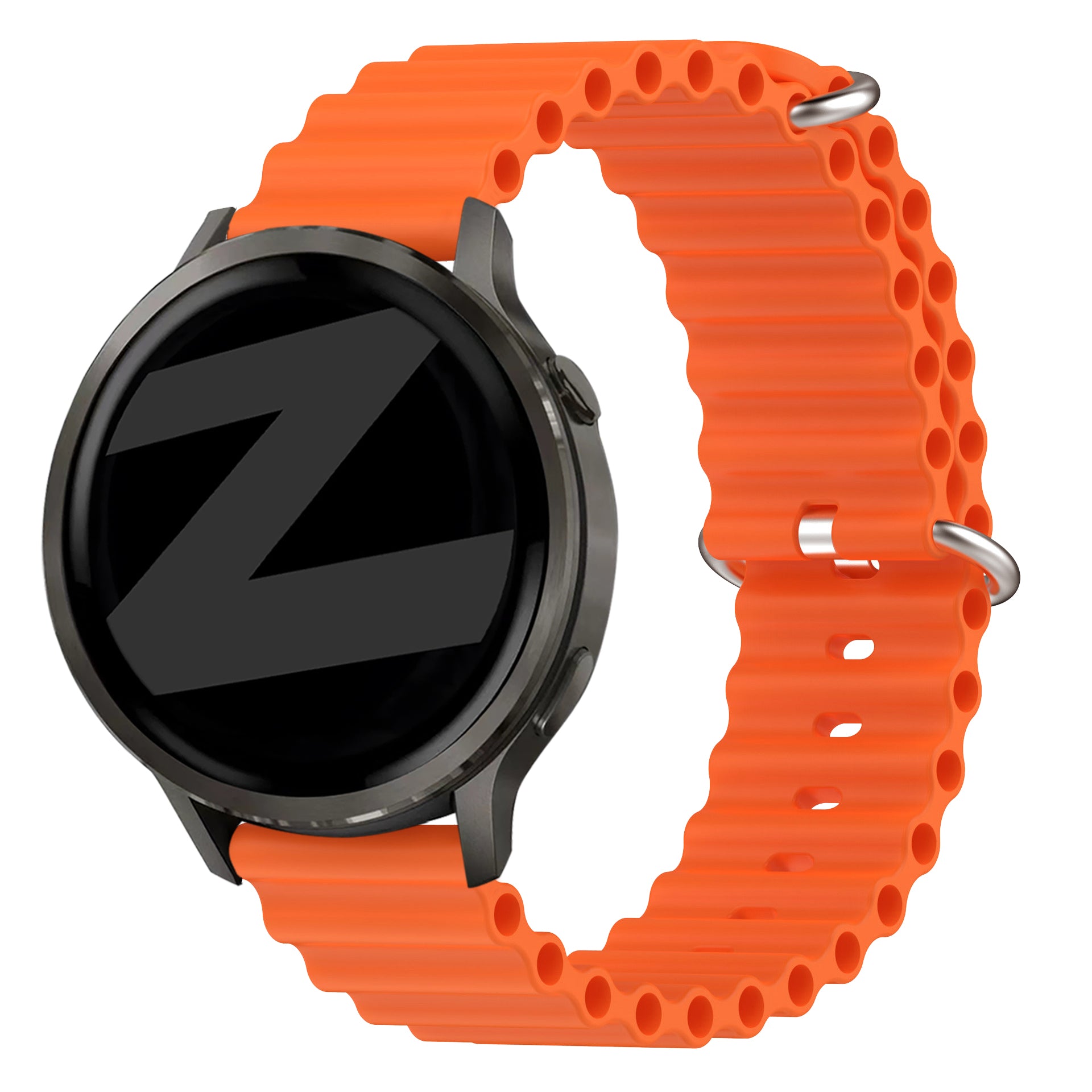 Bandz Garmin Vivomove Trend ocean bandje 'Classic' (oranje)