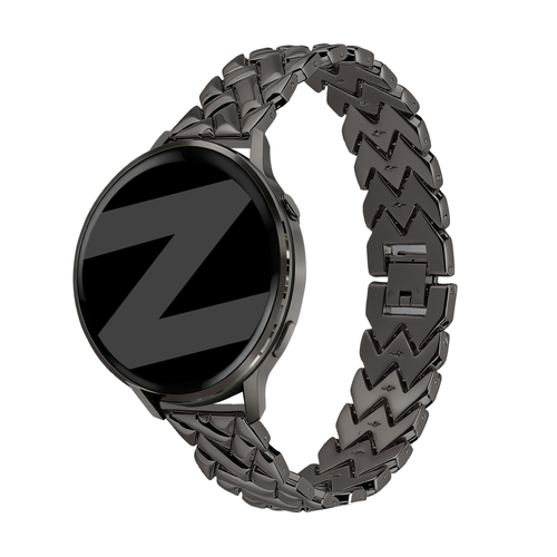 Bandz Xiaomi Watch S4 - 41mm Metal Strap 'V-Type' (Black)