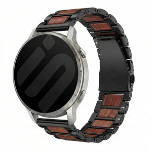 Coros Pace 4 Pro houten/stalen band (zwart)
