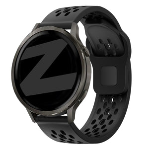 Bandz Garmin Vivomove Trend Silicone Strap 'Air' (Black)