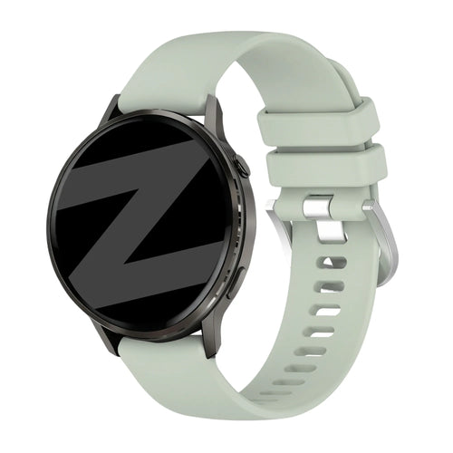 Bandz Garmin Forerunner 255s Silicone Strap 'Classic' (Light Green)