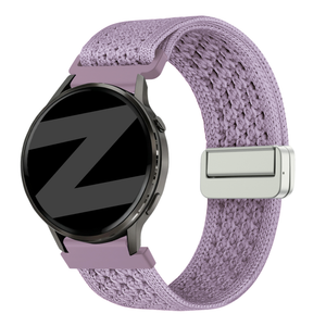 Bandz Withings ScanWatch 2 - 38mm vintage nylon band (lichtpaars)