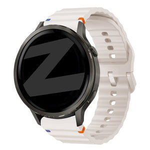 Bandz Garmin Venu 3s siliconen band 'Wave' (sterrenlicht)
