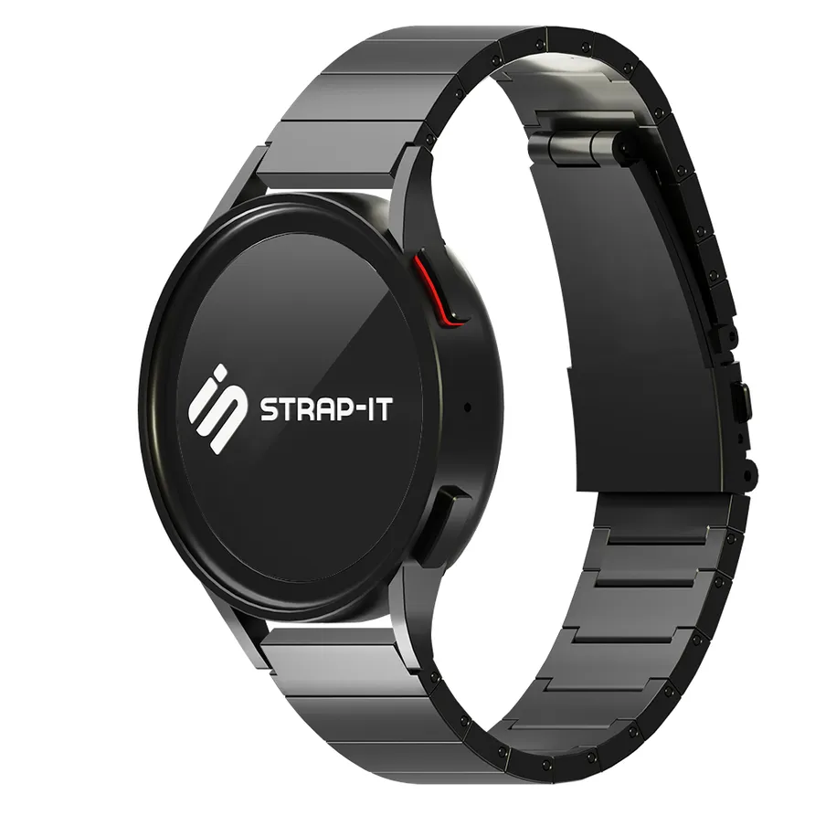 Amazfit Bip 6 luxe titanium band (zwart)