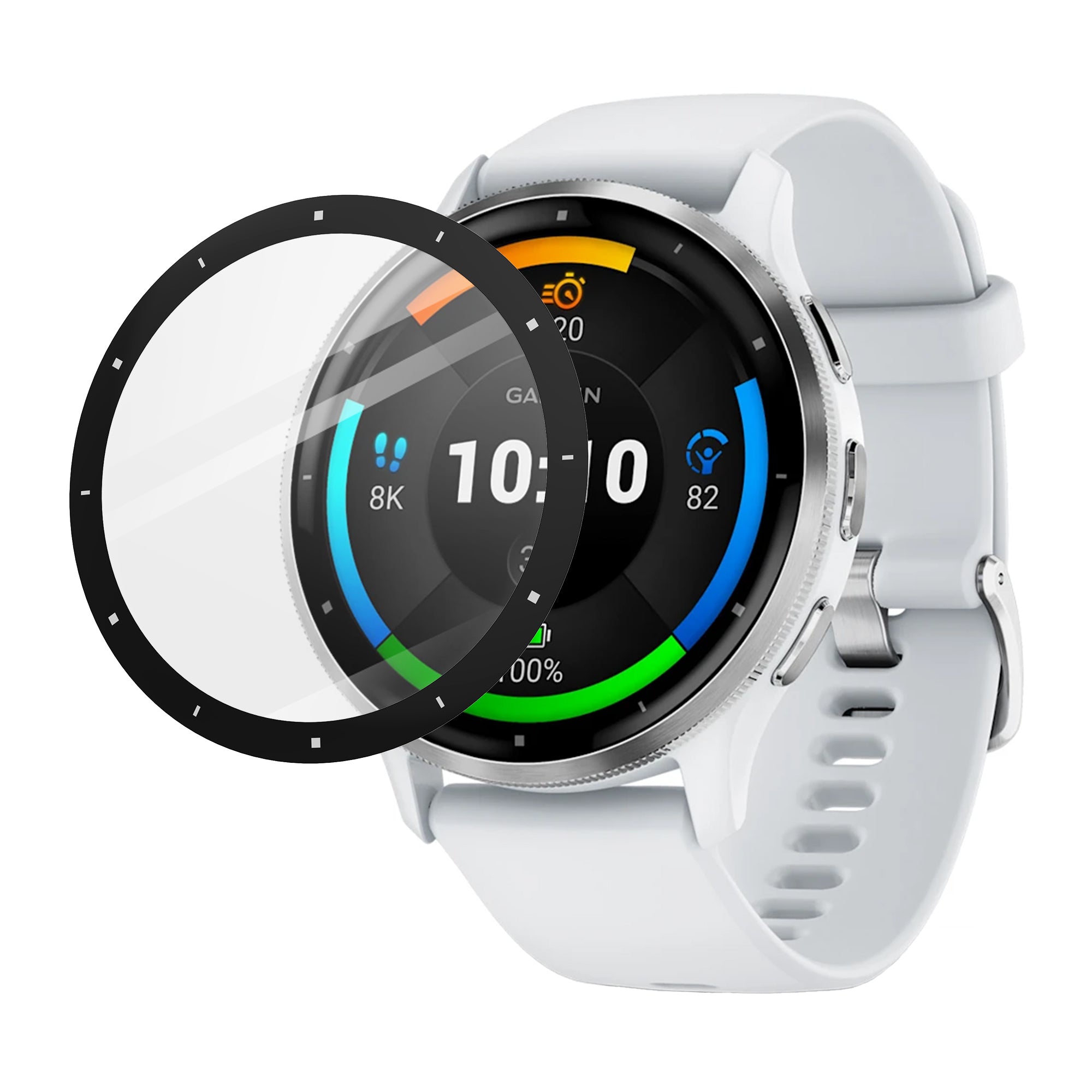 Screenprotector met One-Click tool - Garmin Venu 3
