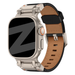 Bandz Apple Watch Ultra lederen band 