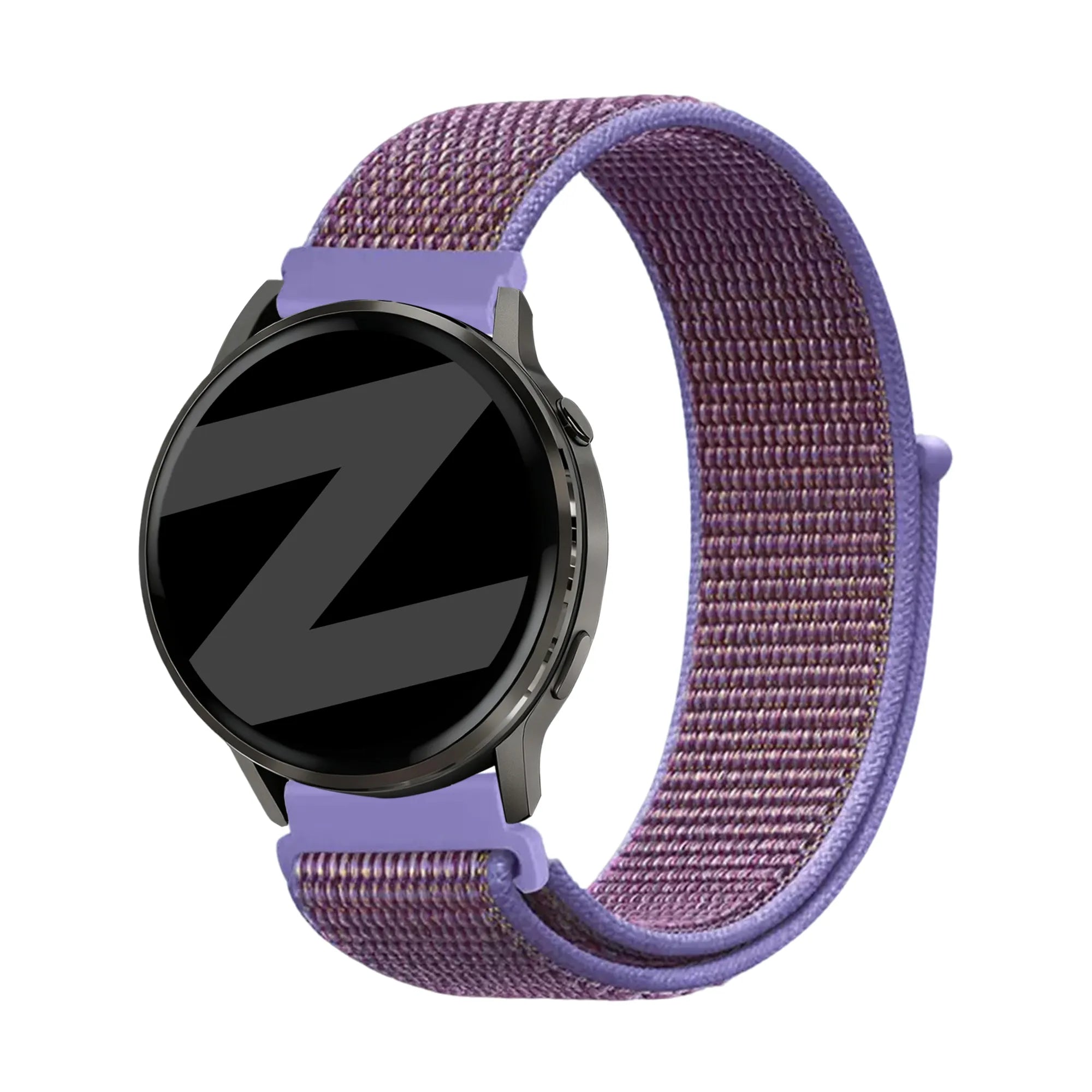 Bandz Garmin Forerunner 265s Nylon Loop Strap (Lilac)
