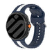 Samsung Galaxy Watch 8 Classic dual sport band (blauw/wit)