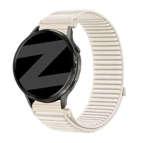 Bandz Garmin Vivomove Style nylon band 'Wave' (sterrenlicht)