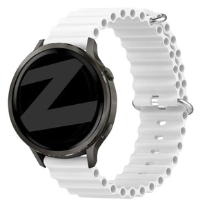 Bandz Garmin Forerunner 245 Ocean Strap 'Classic' (White)