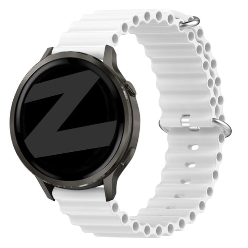 Bandz Garmin Forerunner 245 Ocean Strap 'Classic' (White)
